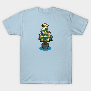 Pixel Art Christmas Tree T-Shirt